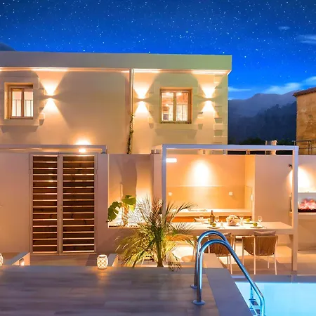 Villa Hidden Gem Private Pool & Heated Jaccuzzi Kavallos (Crete)